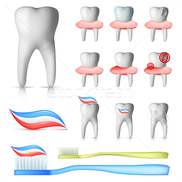 Dental Set Stock photo © RAStudio