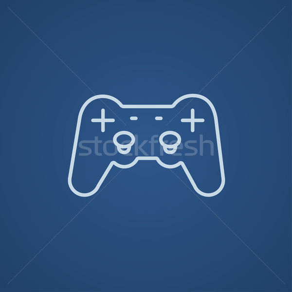 Joystick line icon. Stock photo © RAStudio