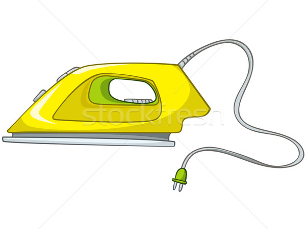 Cartoons Home Appliences Flat Iron Stock photo © RAStudio