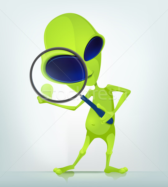 Funny Alien Stock photo © RAStudio