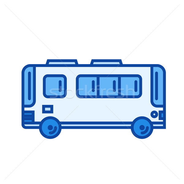 Passenger bus line icon. Stock photo © RAStudio