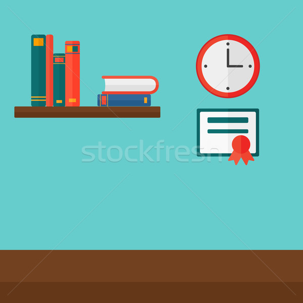 Background of interior of room for pupil. Stock photo © RAStudio