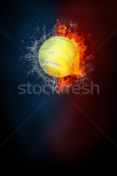 Tennis sports tournament modern poster template. Stock photo © RAStudio