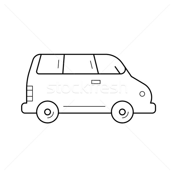 Van line icon. Stock photo © RAStudio