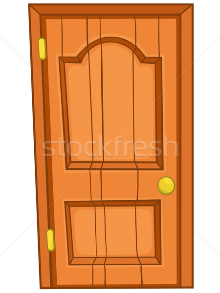 Cartoon Home Door Stock photo © RAStudio
