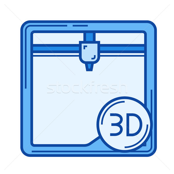 Additing manufacturing line icon. Stock photo © RAStudio