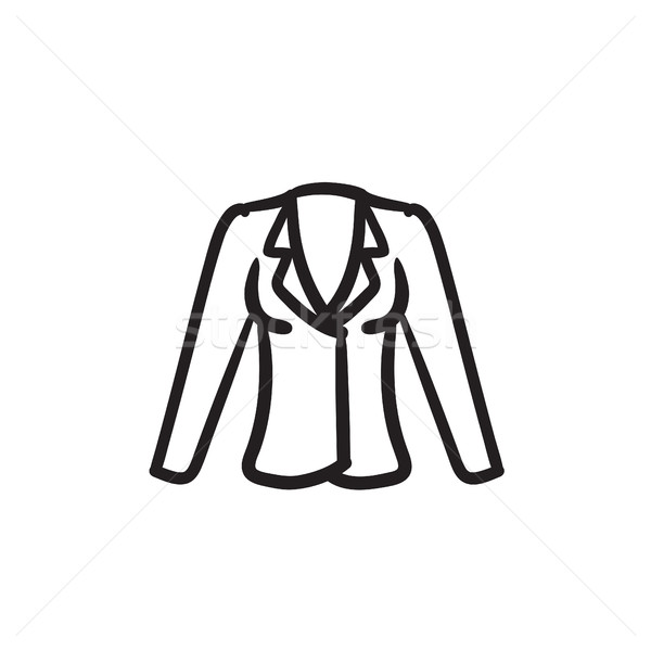 Jacket sketch icon. Stock photo © RAStudio