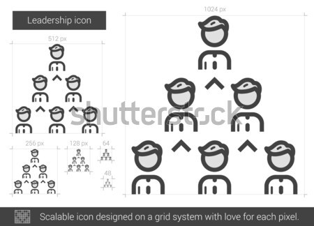 Leadership line icon. Stock photo © RAStudio