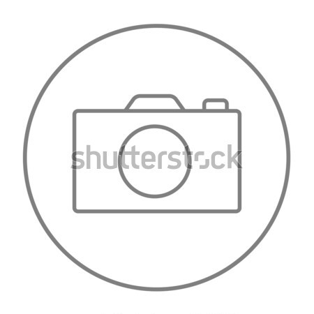 Camera line icon. Stock photo © RAStudio