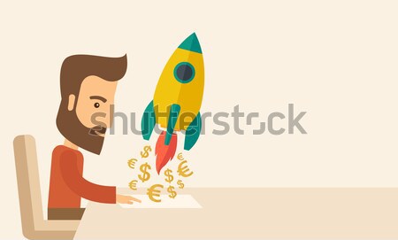 On-line startup Stock photo © RAStudio