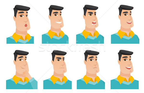 Vector set of business characters. Stock photo © RAStudio