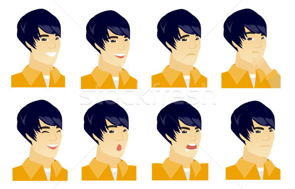 Vector set of business characters. Stock photo © RAStudio