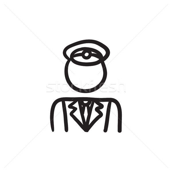 Conductor sketch icon. Stock photo © RAStudio