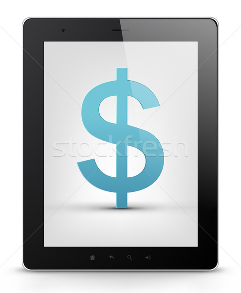 Stock photo: Tablet PC. Vector EPS 10.