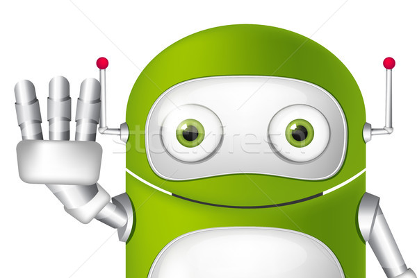 Stock photo: Cute Robot