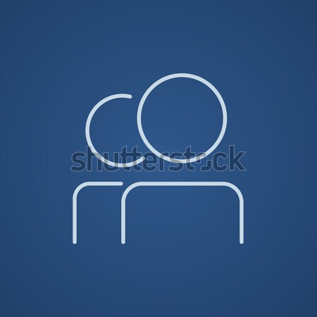 People line icon. Stock photo © RAStudio