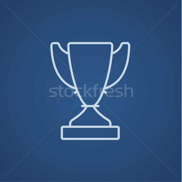 Stock photo: Trophy line icon.