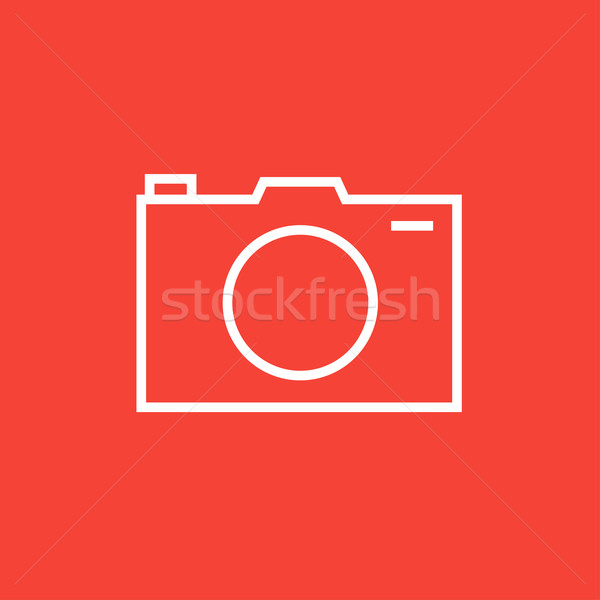 Camera line icon. Stock photo © RAStudio