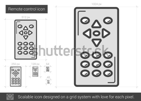 Remote control sketch icon. Stock photo © RAStudio