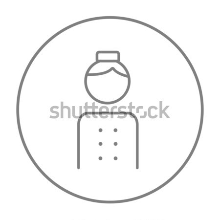 Bellboy line icon. Stock photo © RAStudio