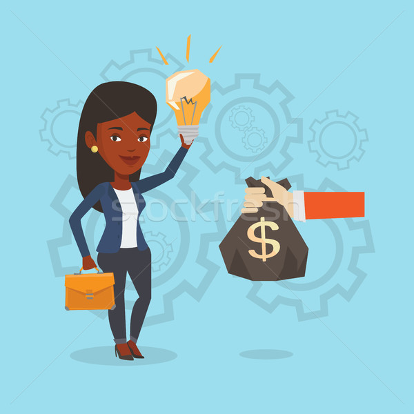 Stock photo: Successful business idea vector illustration.