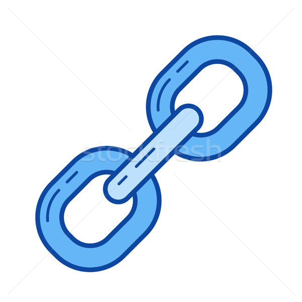 Hyperlink line icon. Stock photo © RAStudio