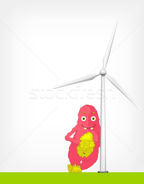 Windmill Concept Stock photo © RAStudio