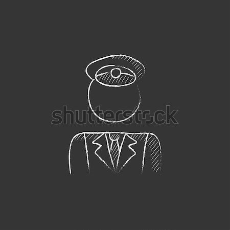 Conductor line icon. Stock photo © RAStudio