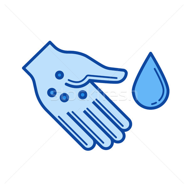 Sanitation line icon. Stock photo © RAStudio