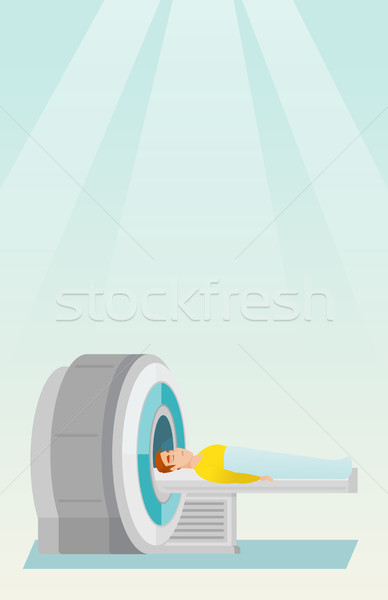 Magnetic resonance imaging vector illustration. Stock photo © RAStudio