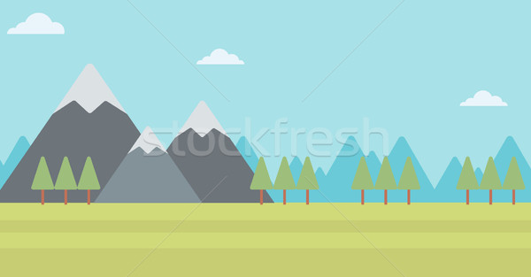Background of mountain landscape. Stock photo © RAStudio