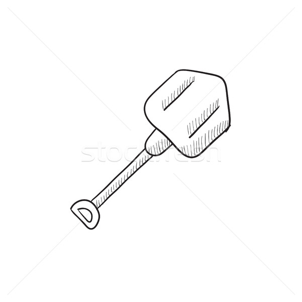 Shovel sketch icon. Stock photo © RAStudio