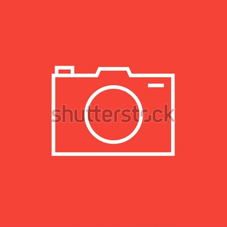 Camera line icon. Stock photo © RAStudio