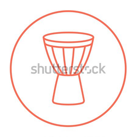 Timpani line icon. Stock photo © RAStudio