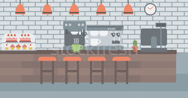 Background of coffee house. Stock photo © RAStudio