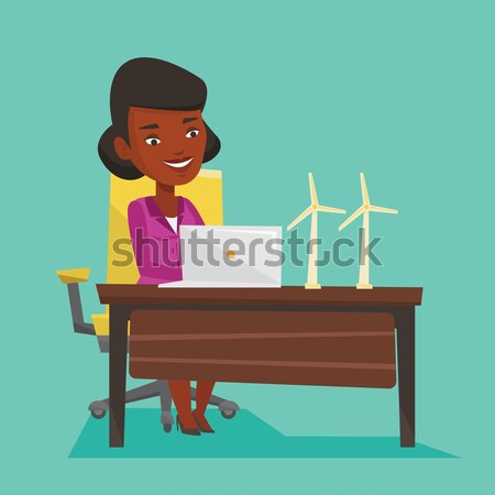 Man using tablet computer. Stock photo © RAStudio