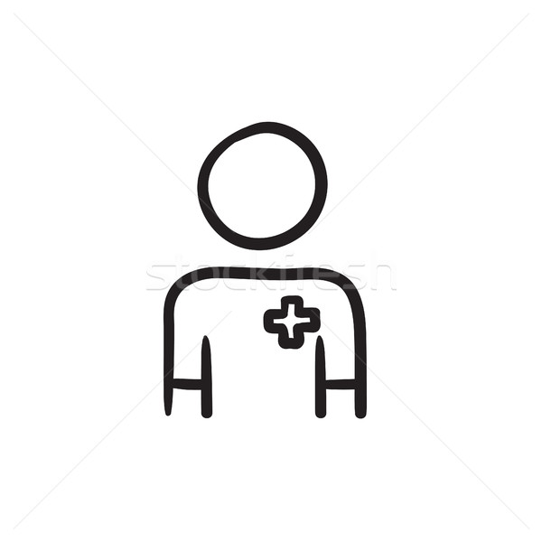 Nurse sketch icon. Stock photo © RAStudio