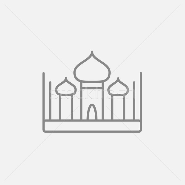 Mosque line icon. Stock photo © RAStudio
