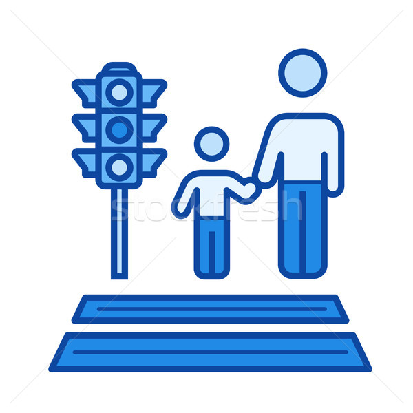 Parental care line icon. Stock photo © RAStudio