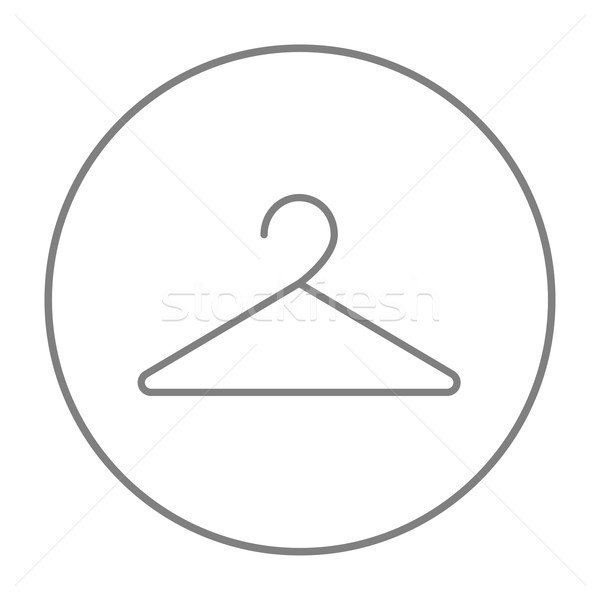 Hanger line icon. Stock photo © RAStudio