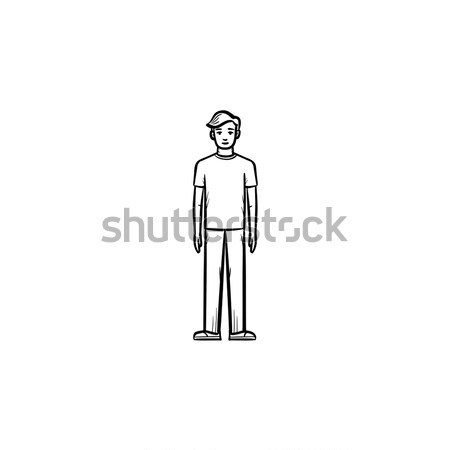 Рисунок · человек · рисованной · эскиз · икона - Векторная графика ©  RAStudio (#8893285) | Stockfresh