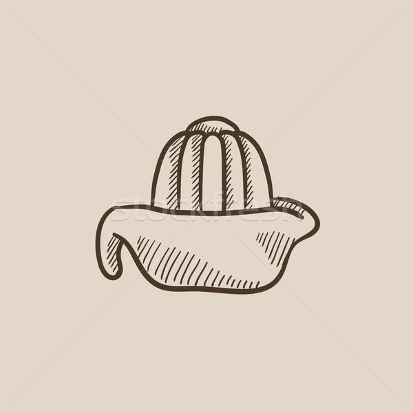 Lemon squeezer sketch icon. Stock photo © RAStudio