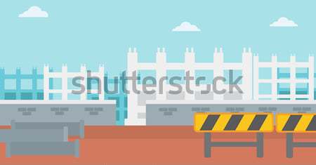 Background of construction site. Stock photo © RAStudio