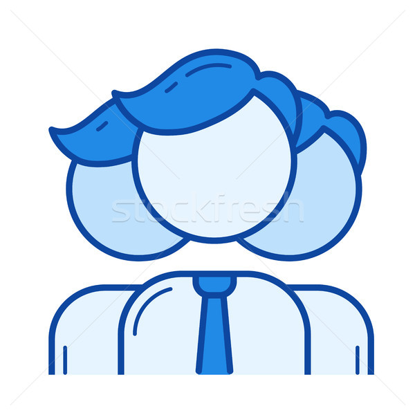 Human resources line icon. Stock photo © RAStudio