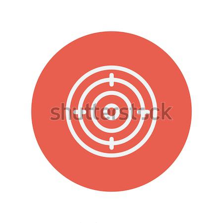 Target board line icon. Stock photo © RAStudio