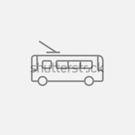 ストックフォト: バス · 行 · アイコン · ウェブ · 携帯 · インフォグラフィック