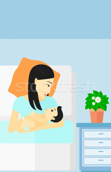 Woman in maternity ward. Stock photo © RAStudio
