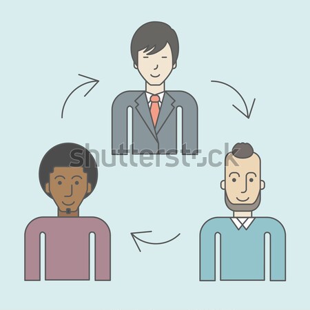 Staff turnover. Stock photo © RAStudio
