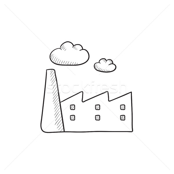 Factory sketch icon. Stock photo © RAStudio