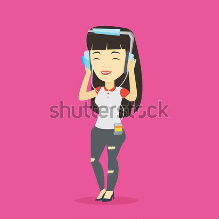 Woman with injured head vector illustration. Stock photo © RAStudio